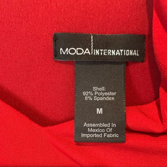 Red Moda International dress - Picture 5 of 8